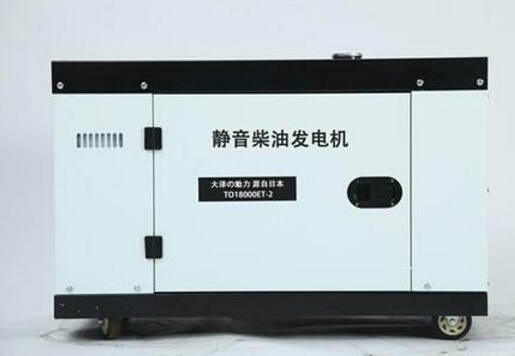什运乡科克12kw小型柴油发电机组
