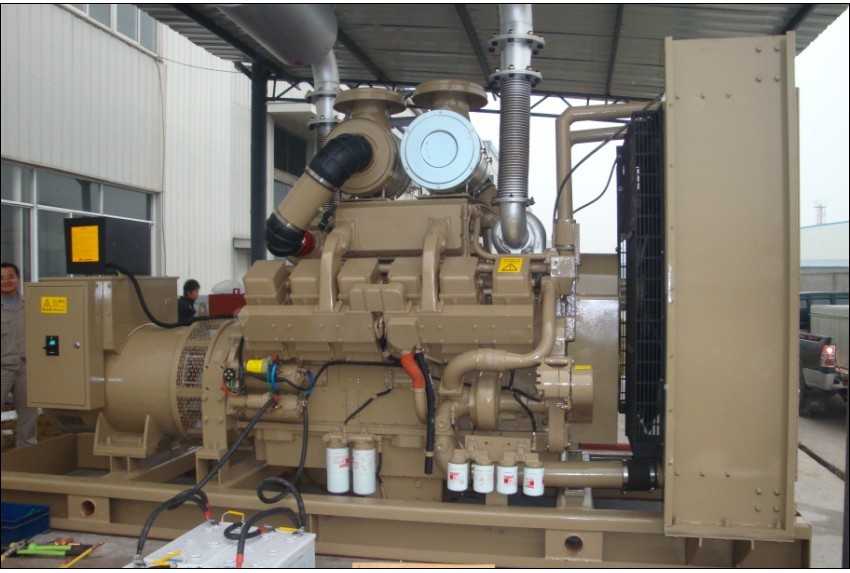 什运乡应急800kw康明斯高压系列柴油发电机组
